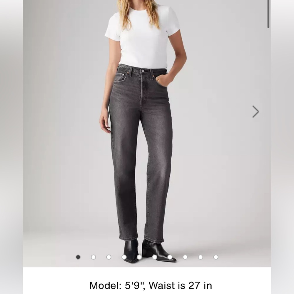 LEVI’S Ribcage Straight Ankle Jean - Picture 2 of 6